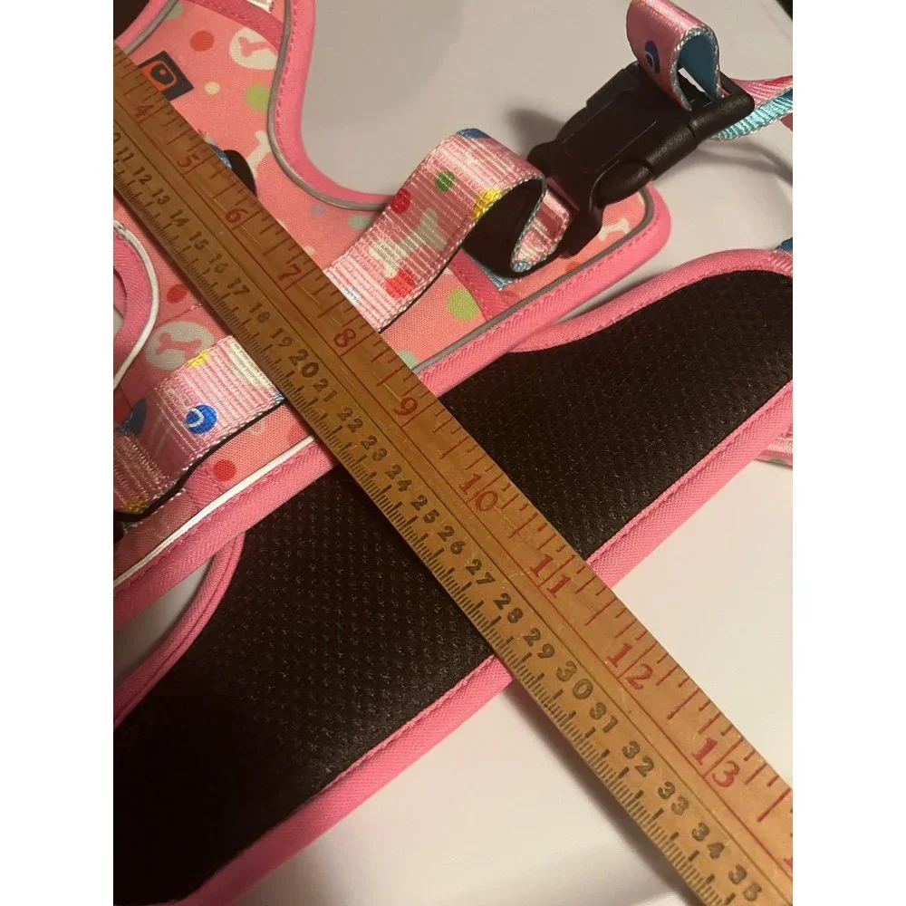 No Pull Dog Harness With Pouch XL Pink Midepot Adjustable NWOT